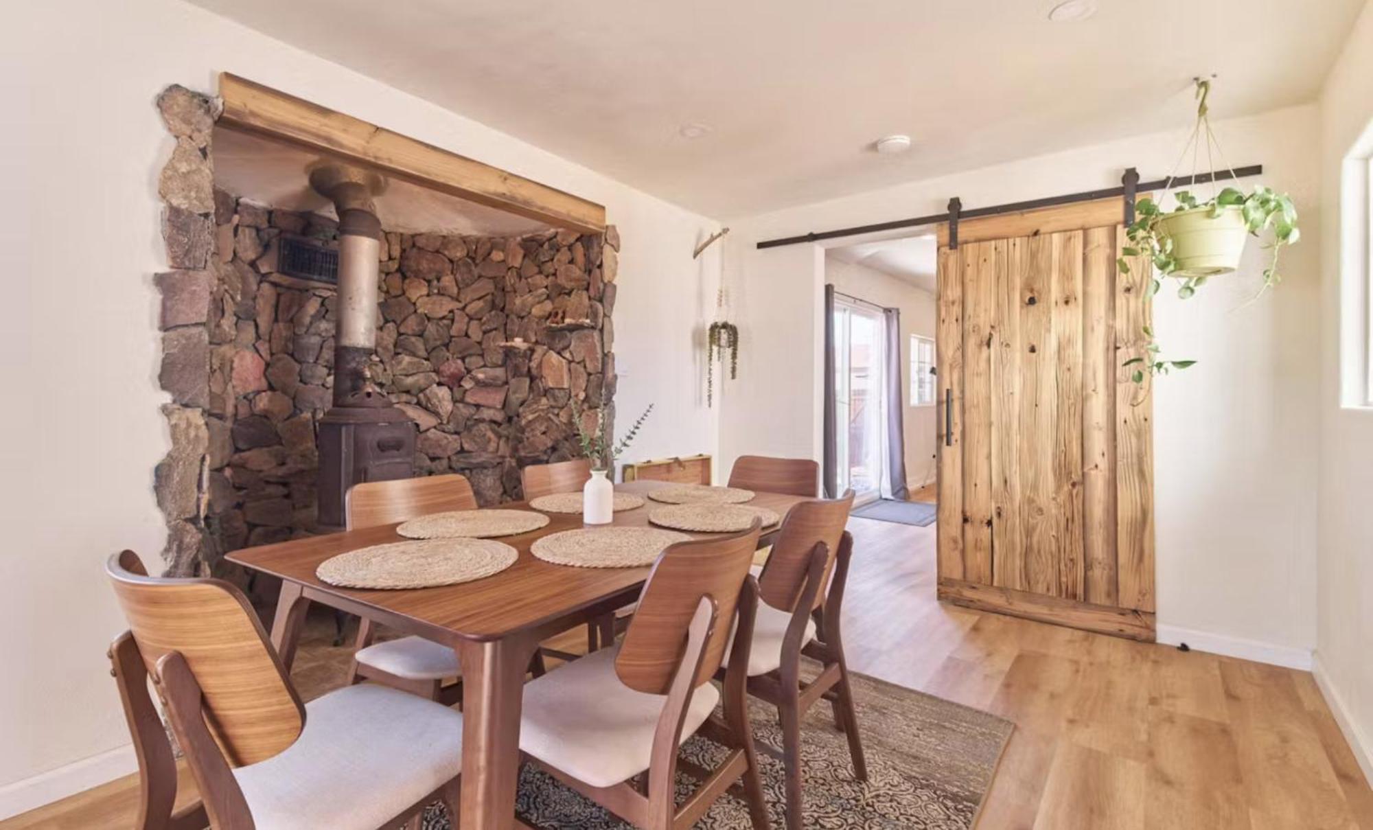 Twin Palms Desert Getaway - Jacuzzi, Fire Pit, Meditation Room & More Joshua Tree Exterior foto